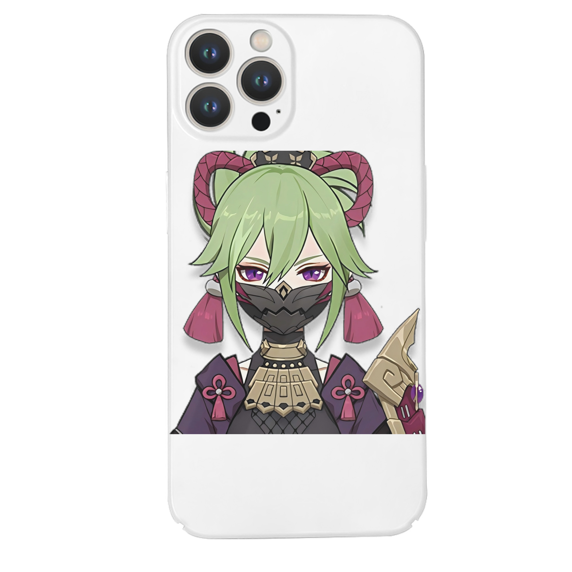 げんし神  久岐忍 くき しのぶ genshin Kuki Shinobu 【iPhone 14シリーズ対応】ハードケース